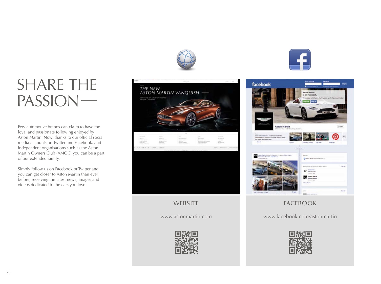 2012 Aston Martin Model Range Brochure Page 80